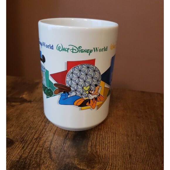 Walt Disney World Grandpa Coffee Cup Mug Four Parks One World Made in Thailand - Picture 3 of 9
